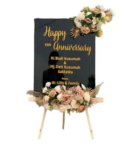 Papan Bunga Akrilik Simeulue Cut